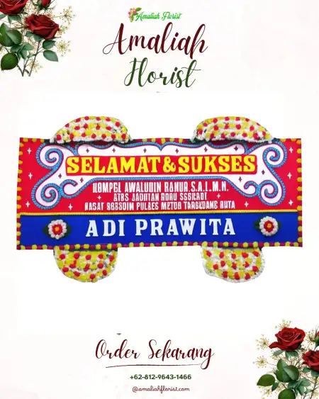 Papan Bunga Ucapan Selamat gunung tanjung