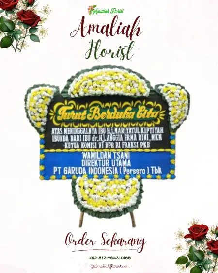 Papan Bunga Duka gunung tanjung